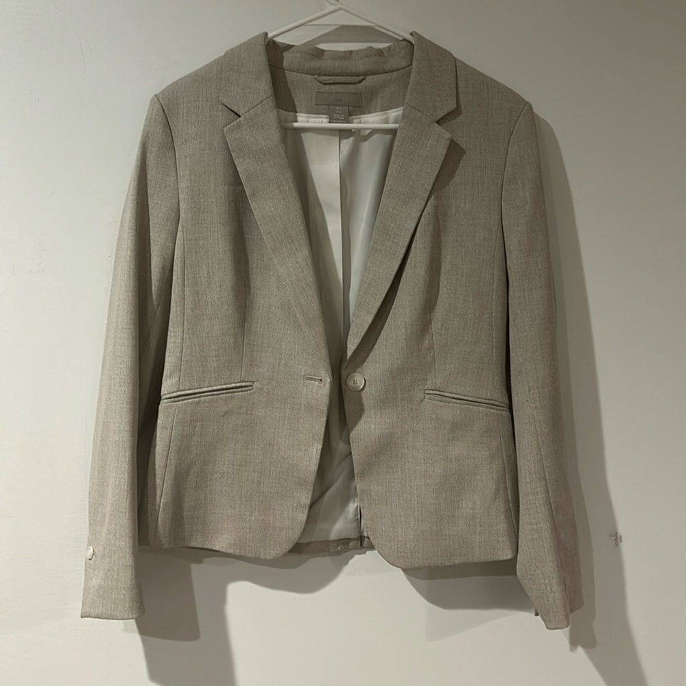 Tan H&M Casual Blazer